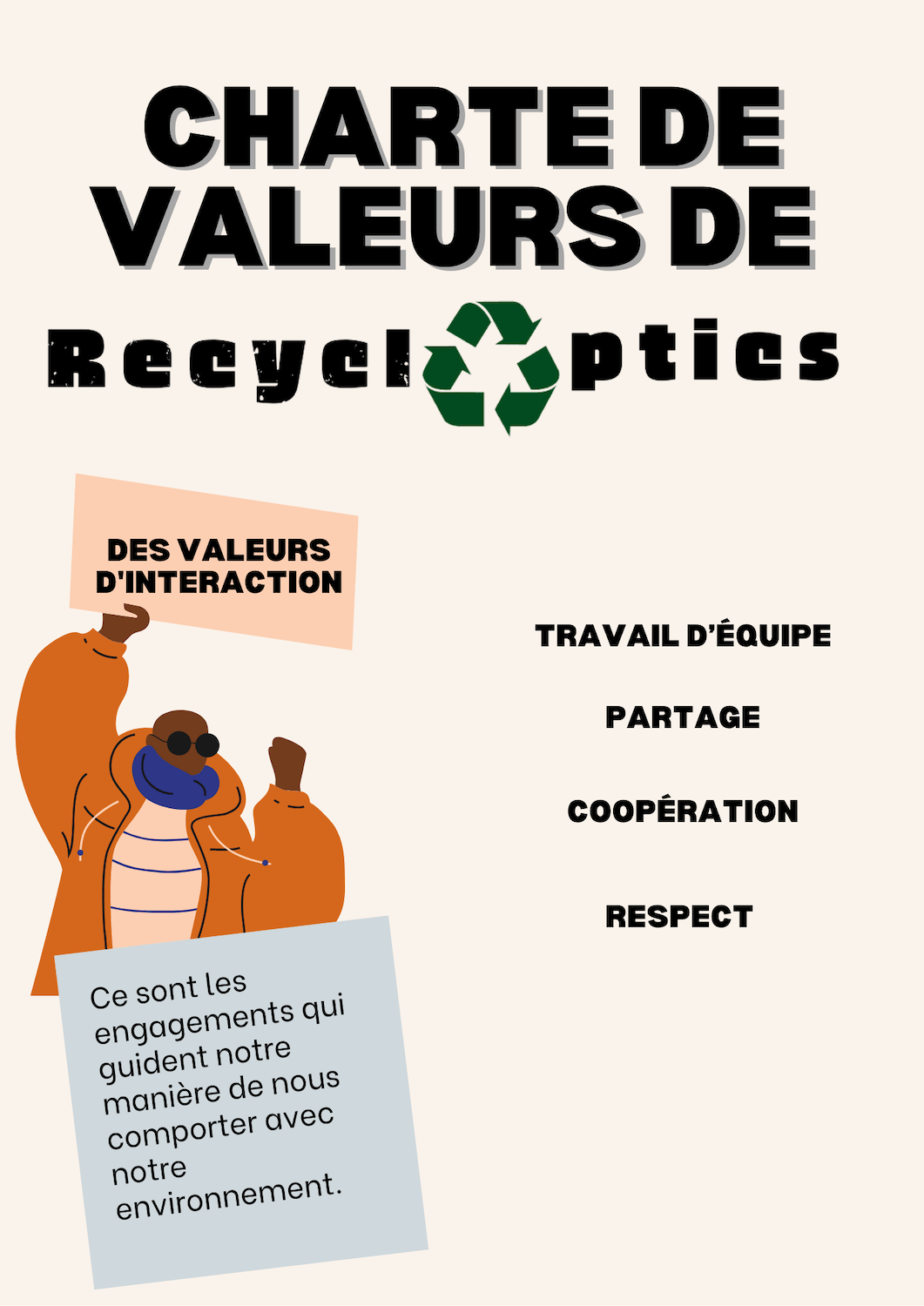 Charte de valeurs RecyclOptics 3